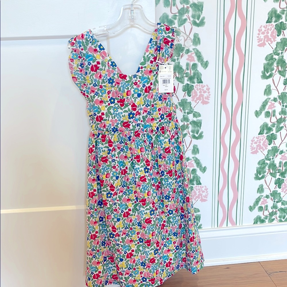 Mini Boden NWT Floral Sundress 7-8Y